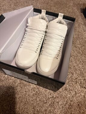 Beverly Hills polo club  White High-Top Men's Sneakers